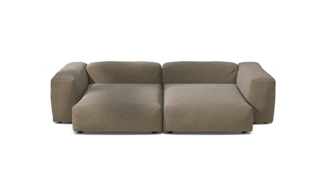 vetsak | Sofa Set 02 XLarge - Loop Loop - Taupe | Modulares Sofa | 3.5 Sitzer | Big Sofa
