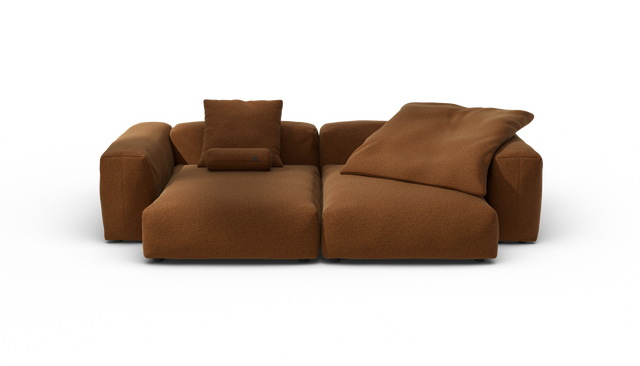 vetsak | Sofa Set 02 XLarge - Pebble - Sundried | Modulares Sofa | 3.5 Sitzer | Big Sofa