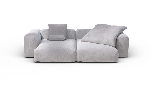vetsak | Sofa Set 02 XLarge - Ridge - Dune | Modulares Sofa | 3.5 Sitzer | Big Sofa