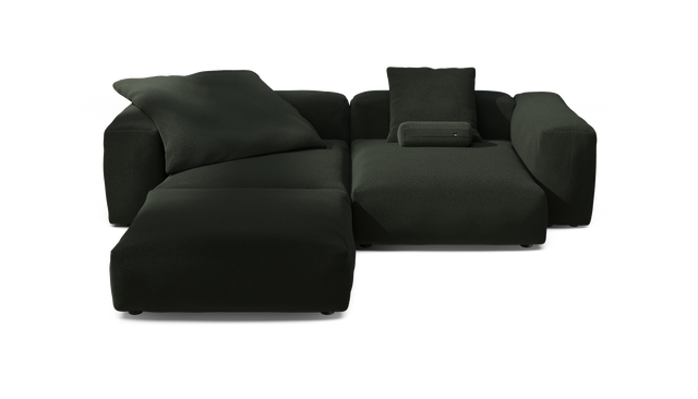 vetsak | Sofa Set 03 - Loop Loop - Mousse | Modulares Sofa | 3.5 Sitzer | Big Sofa | Ecksofa
