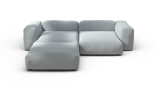 vetsak | Sofa Set 03 - Pique - Turquoise | Modulares Sofa | 3.5 Sitzer | Big Sofa | Ecksofa