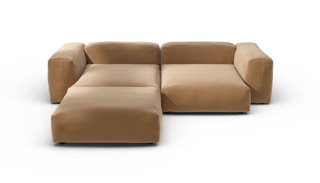 vetsak | Sofa Set 03 - Pique - Wheat | Modulares Sofa | 3.5 Sitzer | Big Sofa | Ecksofa