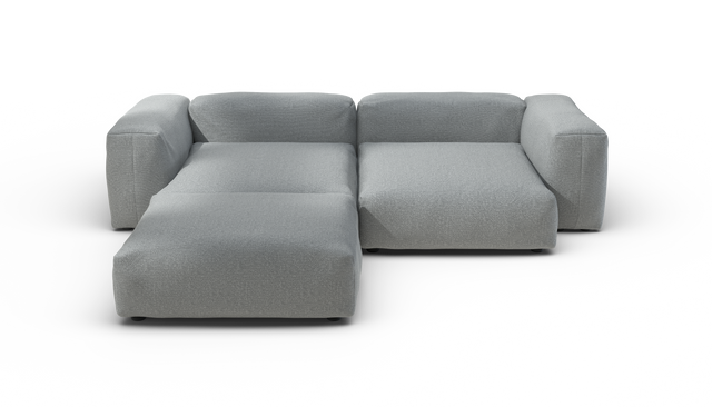 vetsak | Sofa Set 03 - Ridge - Limestone | Modulares Sofa | 3.5 Sitzer | Big Sofa | Ecksofa