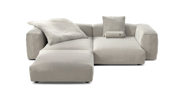 vetsak | Sofa Set 03 - Suave - Clay | Modulares Sofa | 3.5 Sitzer | Big Sofa | Ecksofa