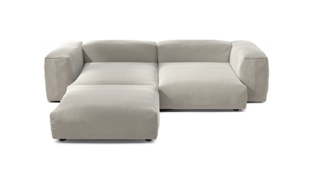 vetsak | Sofa Set 03 - Suave - Clay | Modulares Sofa | 3.5 Sitzer | Big Sofa | Ecksofa