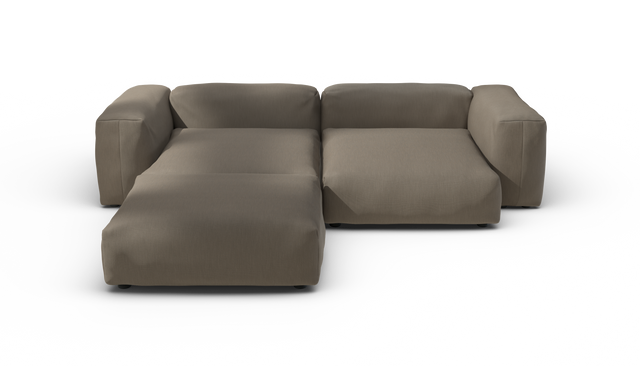 vetsak | Sofa Set 03 - Terrain - Driftwood | Modulares Sofa | 3.5 Sitzer | Big Sofa | Ecksofa