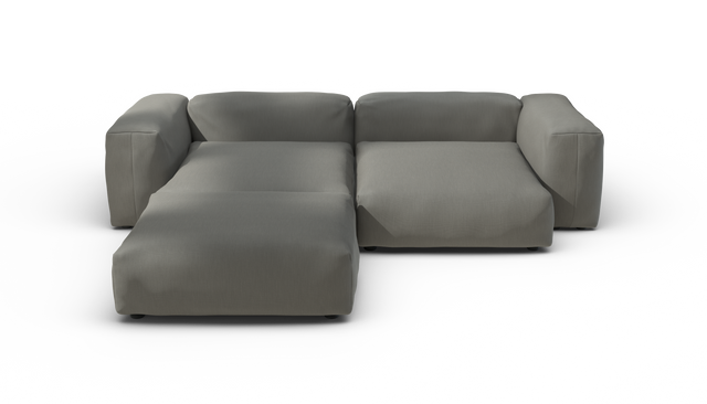 vetsak | Sofa Set 03 - Terrain - Flint | Modulares Sofa | 3.5 Sitzer | Big Sofa | Ecksofa