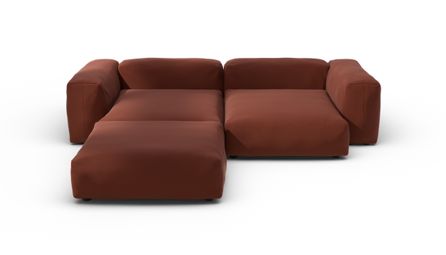 vetsak | Sofa Set 03 - Terrain - Saffron | Modulares Sofa | 3.5 Sitzer | Big Sofa | Ecksofa