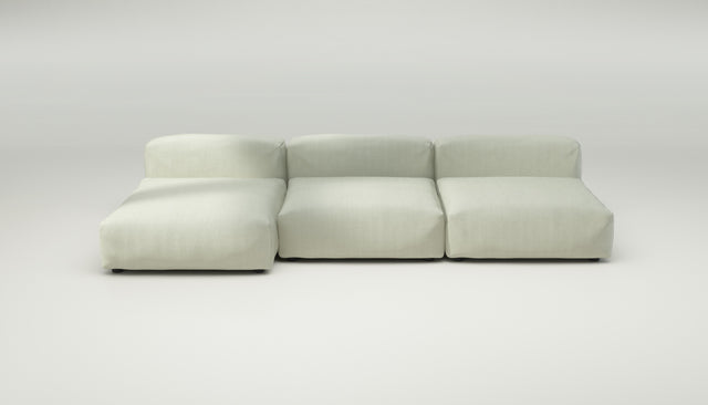 vetsak | Sofa Set 04 - herringbone - beige | Modulares Sofa | 5 Sitzer | Big Sofa