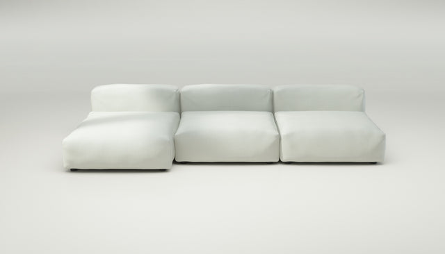 vetsak | Sofa Set 04 - herringbone - creme | Modulares Sofa | 5 Sitzer | Big Sofa