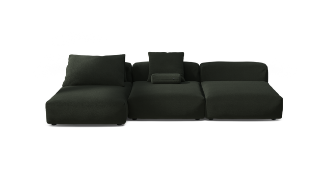 vetsak | Sofa Set 04 - Loop Loop - Mousse | Modulares Sofa | 5 Sitzer | Big Sofa