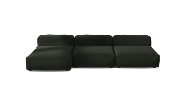 vetsak | Sofa Set 04 - Loop Loop - Mousse | Modulares Sofa | 5 Sitzer | Big Sofa