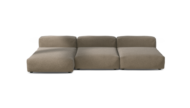 vetsak | Sofa Set 04 - Loop Loop - Taupe | Modulares Sofa | 5 Sitzer | Big Sofa
