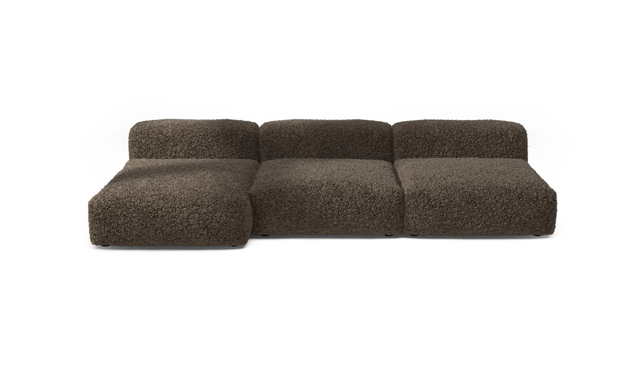 vetsak | Sofa Set 04 - Doodle - Cacao | Modulares Sofa | 5 Sitzer | Big Sofa