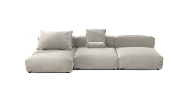vetsak | Sofa Set 04 - Suave - Clay | Modulares Sofa | 5 Sitzer | Big Sofa