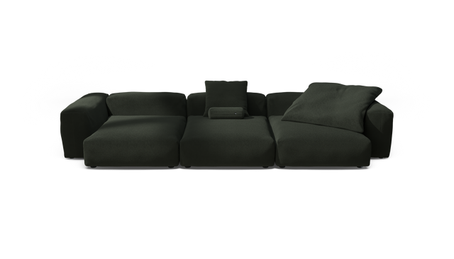 vetsak | Sofa Set 05 - Loop Loop - Mousse | Modulares Sofa | 5 Sitzer | Big Sofa | Ecksofa