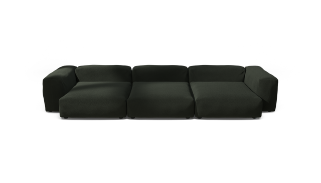 vetsak | Sofa Set 05 - Loop Loop - Mousse | Modulares Sofa | 5 Sitzer | Big Sofa | Ecksofa