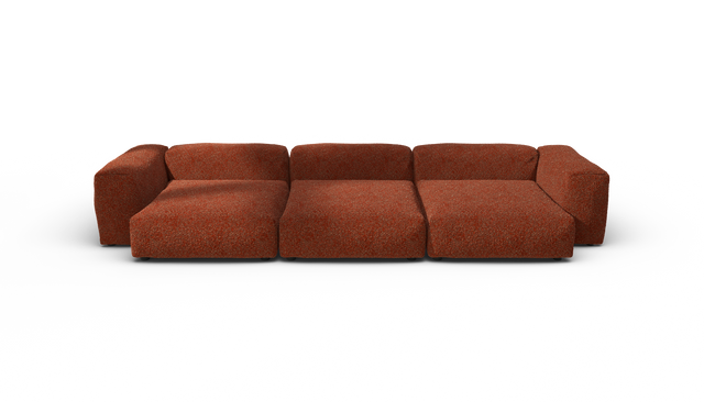 vetsak | Sofa Set 05 - Nub - Sienna | Modulares Sofa | 5 Sitzer | Big Sofa | Ecksofa