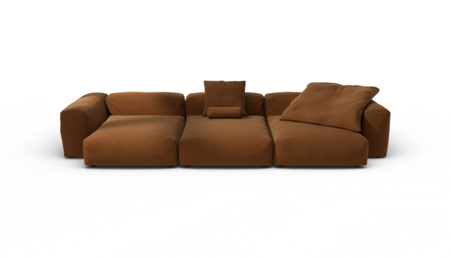 vetsak | Sofa Set 05 - Pebble - Sundried | Modulares Sofa | 5 Sitzer | Big Sofa | Ecksofa