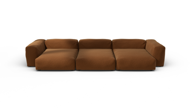 vetsak | Sofa Set 05 - Pebble - Sundried | Modulares Sofa | 5 Sitzer | Big Sofa | Ecksofa