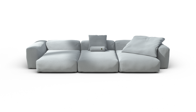 vetsak | Sofa Set 05 - Pique - Turquoise | Modulares Sofa | 5 Sitzer | Big Sofa | Ecksofa