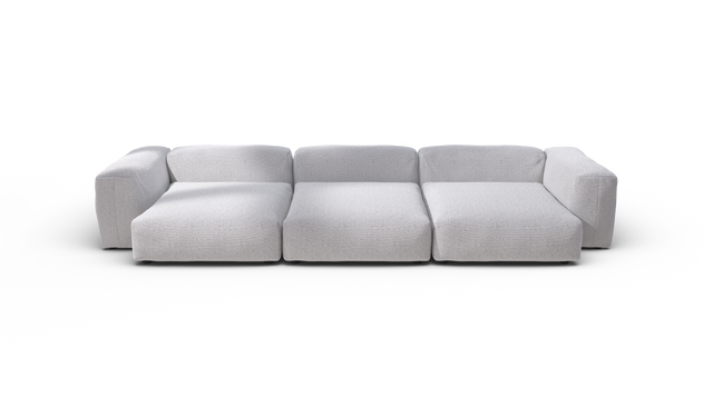 vetsak | Sofa Set 05 - Ridge - Dune | Modulares Sofa | 5 Sitzer | Big Sofa | Ecksofa