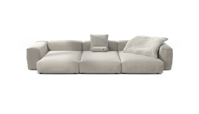 vetsak | Sofa Set 05 - Suave - Clay | Modulares Sofa | 5 Sitzer | Big Sofa | Ecksofa