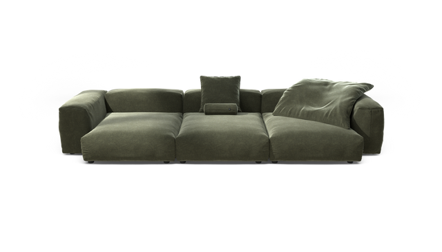 vetsak | Sofa Set 05 - Suave - Pine | Modulares Sofa | 5 Sitzer | Big Sofa | Ecksofa