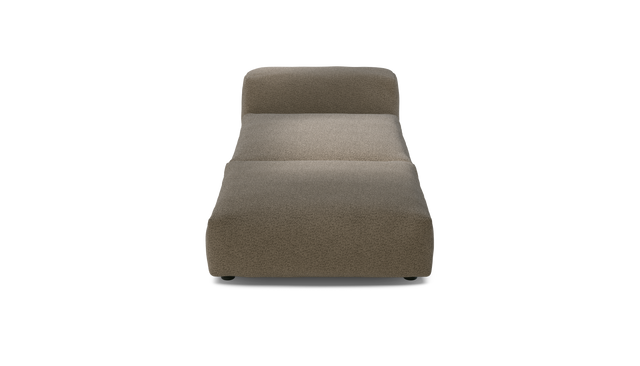 vetsak | Sofa Set 07 - Sun Lounger - Loop Loop - Taupe | Modulares Sofa | 2 Sitzer | Daybed | Chaiselounge