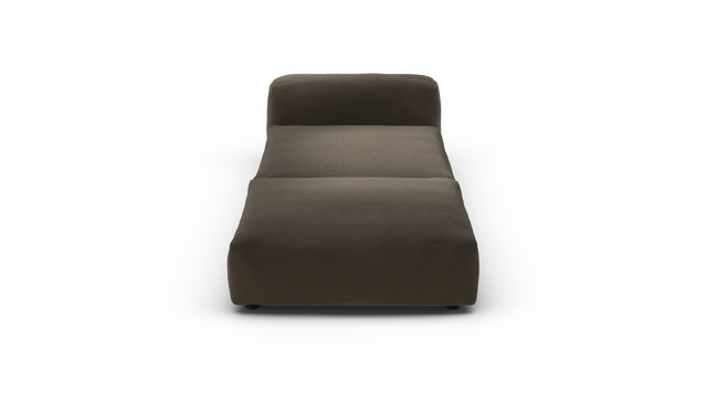 vetsak | Sofa Set 07 - Sun Lounger - Breeze - Brown | Modulares Sofa | 2 Sitzer | Daybed | Chaiselounge