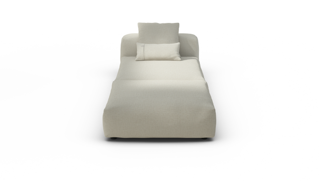 vetsak | Sofa Set 07 - Sun Lounger - Breeze - Ecru Modulares Sofa | 2 Sitzer | Daybed | Chaiselounge