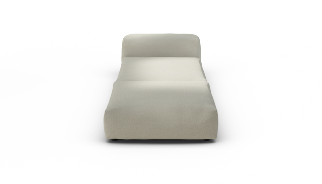 vetsak | Sofa Set 07 - Sun Lounger - Breeze - Ecru Modulares Sofa | 2 Sitzer | Daybed | Chaiselounge