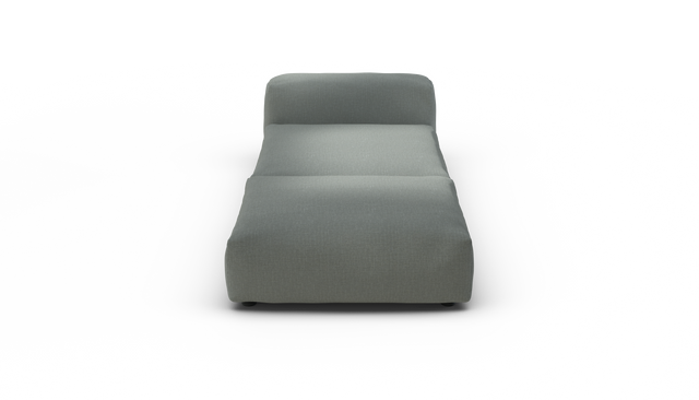 vetsak | Sofa Set 07 - Sun Lounger - Breeze - Sage | Modulares Sofa | 2 Sitzer | Daybed | Chaiselounge