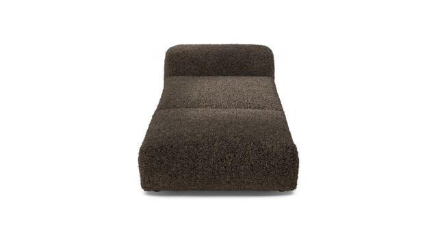 vetsak | Sofa Set 07 - Sun Lounger - Doodle - Cacao | Modulares Sofa | 2 Sitzer | Daybed | Chaiselounge