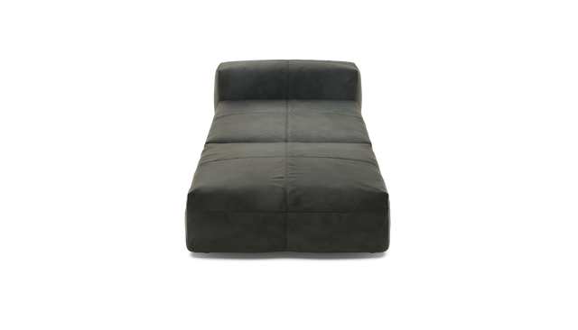vetsak | Sofa Set 07 - Sun Lounger - Leather - Cacao | Modulares Sofa | 2 Sitzer | Daybed | Chaiselounge