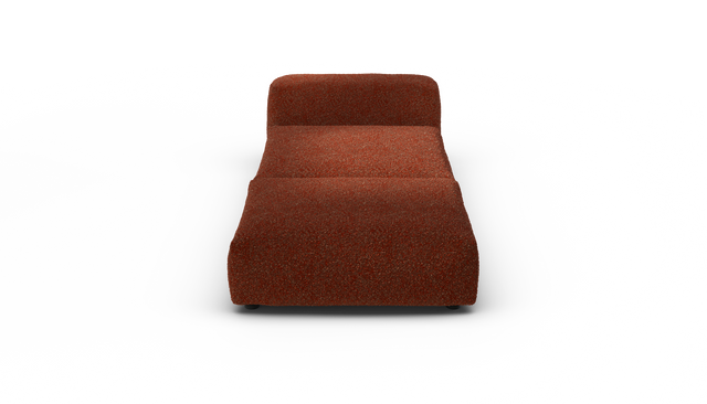 vetsak | Sofa Set 07 - Sun Lounger - Nub - Sienna | Modulares Sofa | 2 Sitzer | Daybed | Chaiselounge