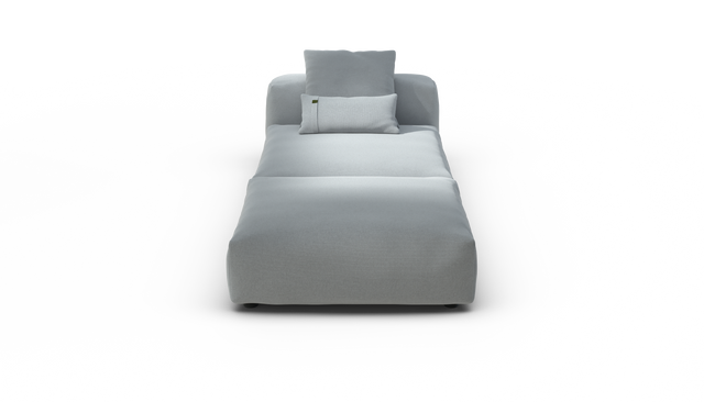 vetsak | Sofa Set 07 - Sun Lounger - Pique - Turquoise | Modulares Sofa | 2 Sitzer | Daybed | Chaiselounge