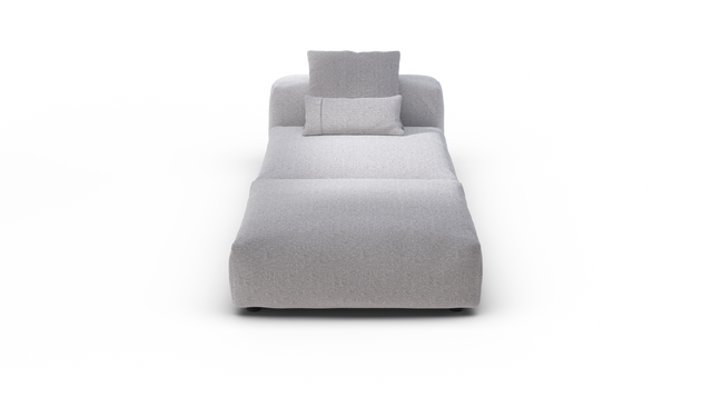 vetsak | Sofa Set 07 - Sun Lounger - Ridge - Dune | Modulares Sofa | 2 Sitzer | Daybed | Chaiselounge