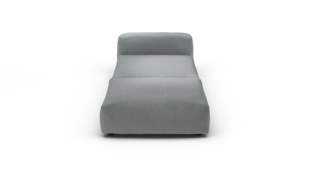 vetsak | Sofa Set 07 - Sun Lounger - Ridge - Limestone | Modulares Sofa | 2 Sitzer | Daybed | Chaiselounge