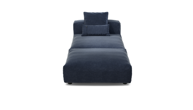 vetsak | Sofa Set 07 - Sun Lounger - Suave - Navy | Modular Sofa | 2 Seater | Daybed | Chaiselounge