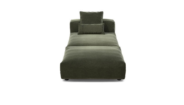 vetsak | Sofa Set 07 - Sun Lounger - Suave - Pine | Modulares Sofa | 2 Sitzer | Daybed | Chaiselounge