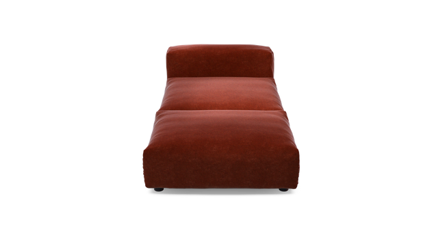 vetsak | Sofa Set 07 - Sun Lounger - Suave - Saffron | Modulares Sofa | 2 Sitzer | Daybed | Chaiselounge