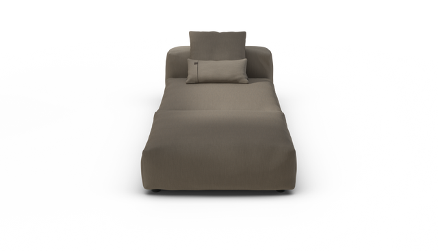 vetsak | Sofa Set 07 - Sun Lounger - Terrain - Driftwood | Modulares Sofa | 2 Sitzer | Daybed | Chaiselounge