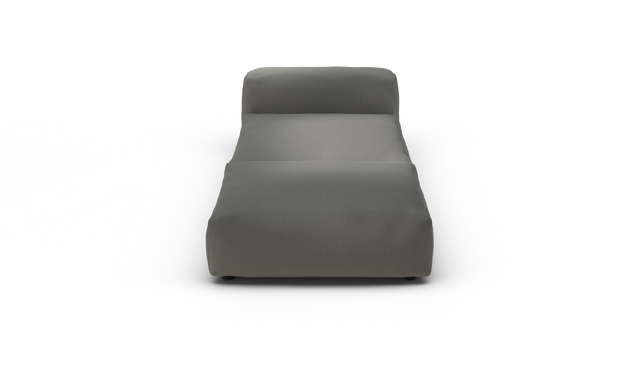 vetsak | Sofa Set 07 - Sun Lounger - Terrain - Flint | Modulares Sofa | 2 Sitzer | Daybed | Chaiselounge