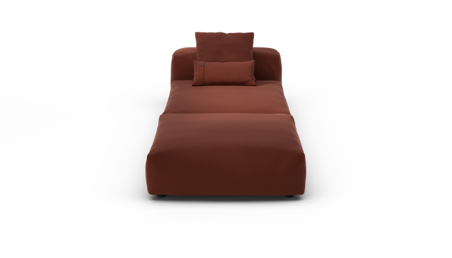 vetsak | Sofa Set 07 - Sun Lounger - Terrain - Saffron | Modulares Sofa | 2 Sitzer | Daybed | Chaiselounge
