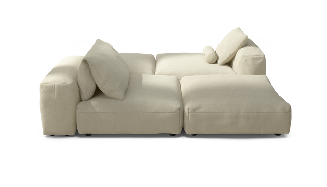 vetsak | Sofa Set 08 - Daybed - Loop Loop - Duna | Modulares Sofa | 6 Sitzer | Outdoor Island | Double lounger