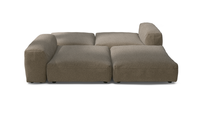 vetsak | Sofa Set 08 - Daybed - Loop Loop - Taupe | Modulares Sofa | 6 Sitzer | Outdoor Island | Double lounger