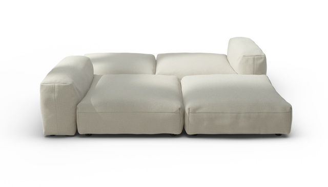 vetsak | Sofa Set 08 - Daybed - Breeze - Ecru | Modulares Sofa | 6 Sitzer | Outdoor Island | Double lounger