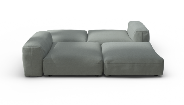 vetsak | Sofa Set 08 - Daybed - Breeze - Sage | Modulares Sofa | 6 Sitzer | Outdoor Island | Double lounger