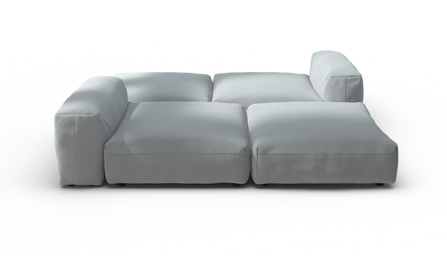 vetsak | Sofa Set 08 - Daybed - Pique - Turquoise | Modulares Sofa | 6 Sitzer | Outdoor Island | Double lounger